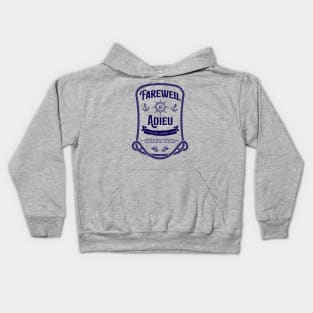 Captain Quint's sea shanty from Jaws Kids Hoodie